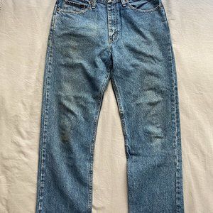 Wrangler Men’s Five Star Premium Blue Denim Jeans Straight/regular fit 32x32